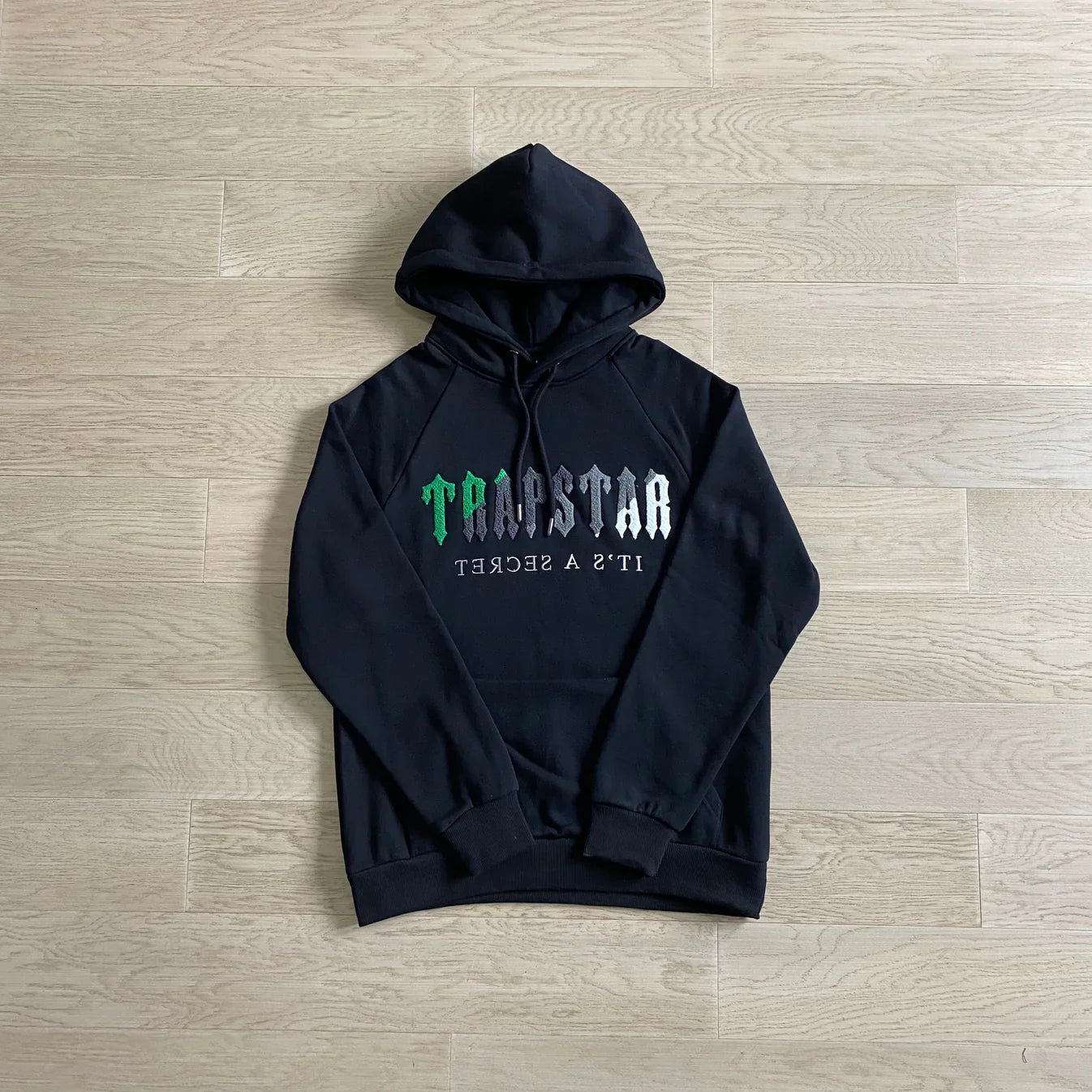 Trapstar Chenille Decoded Tracksuit - Black/Grey