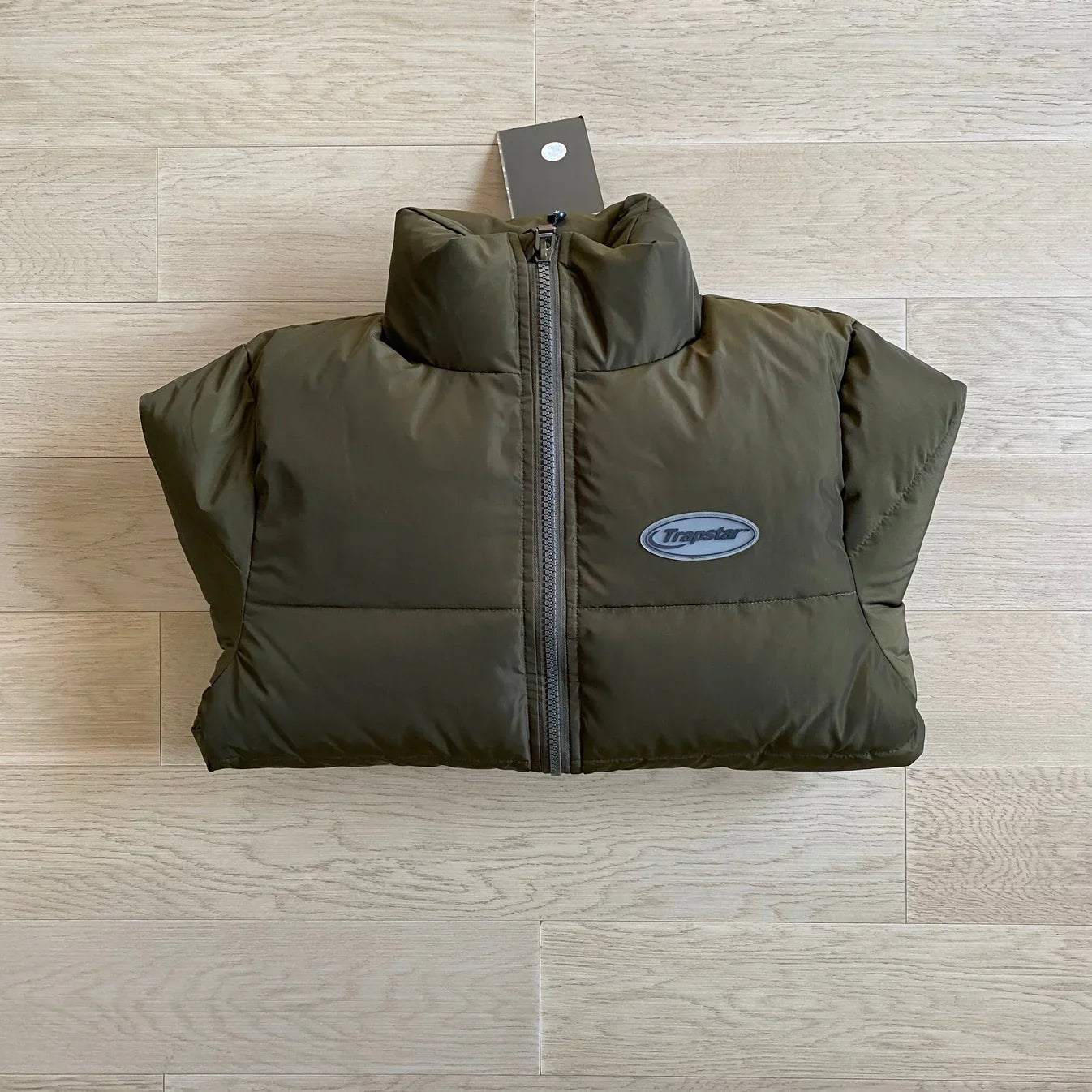 Trapstar Puffer Jacket - Olive Green