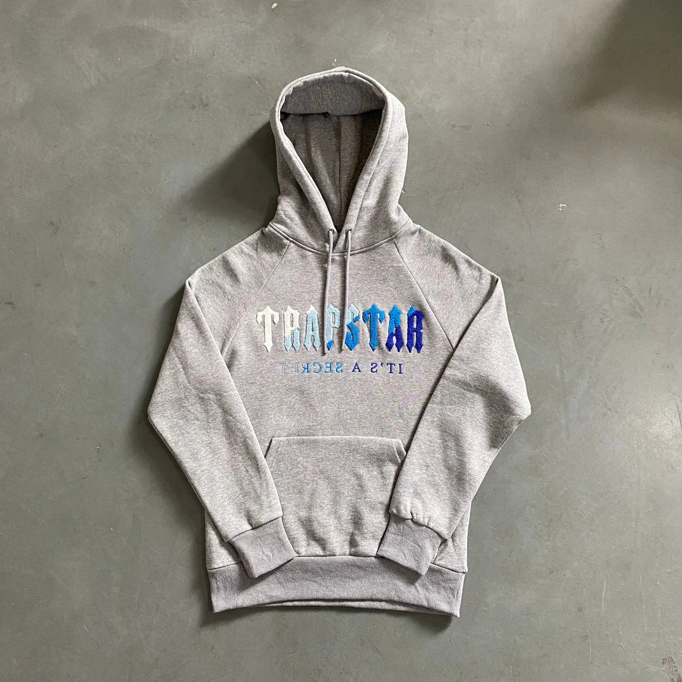 Trapstar Chenille Decoded Tracksuit Ice Flavours - Black/Grey