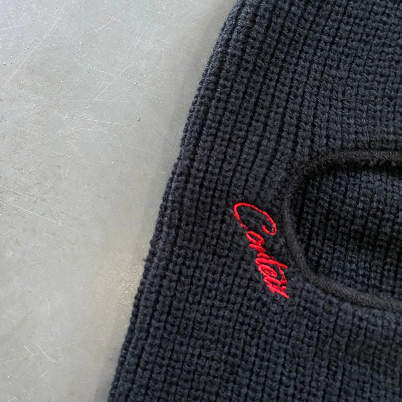 CORTEIZ Balaclava Black/Red