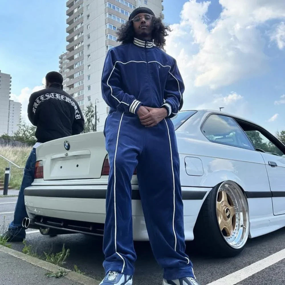 CORTEIZ Velour Set - Blue