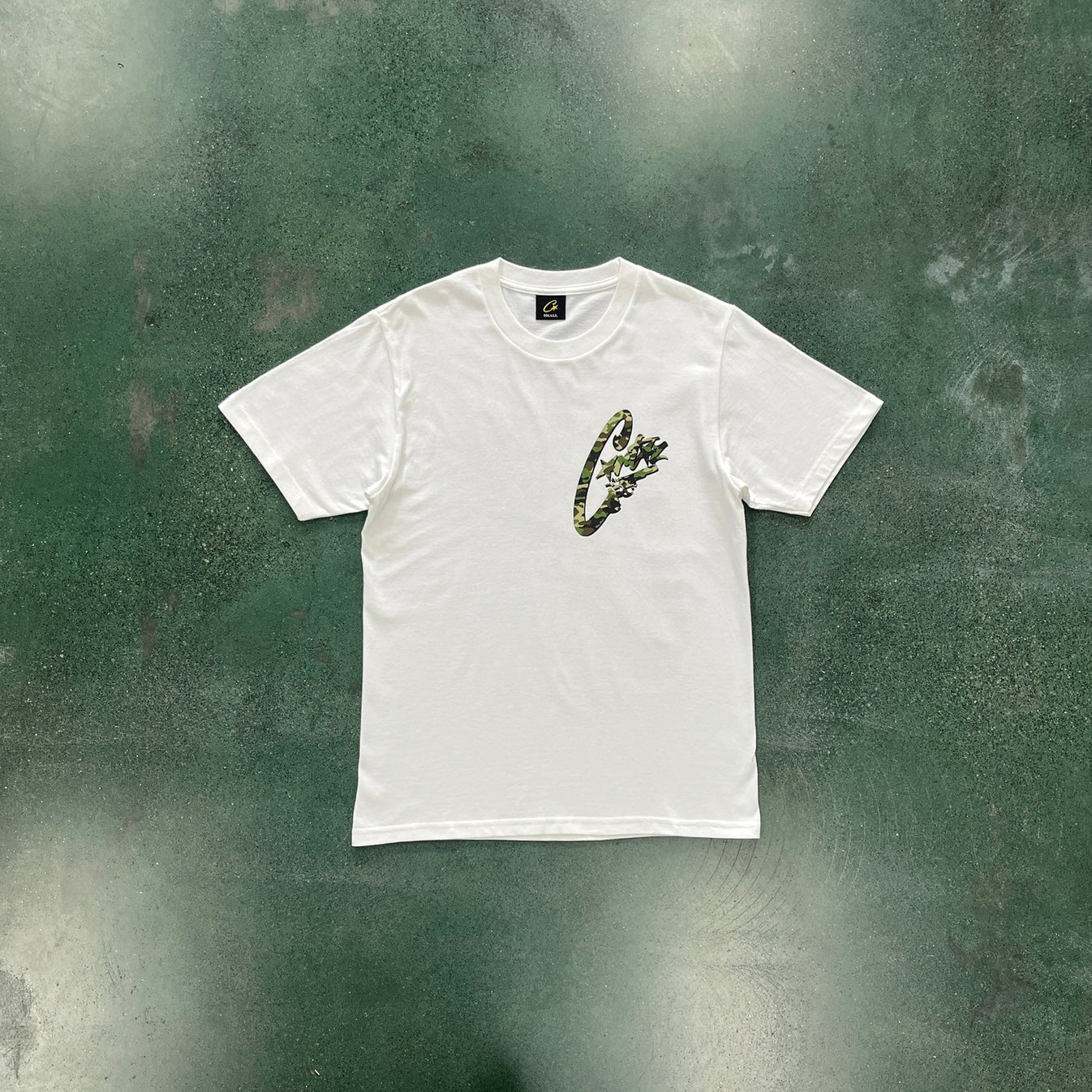 CORTEIZ Camo Gunslinger T-Shirt - Black/White
