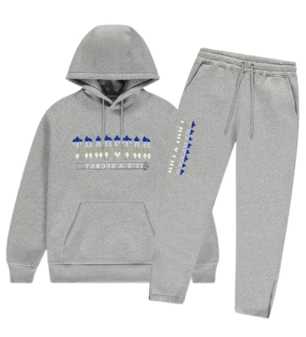 Trapstar Chenille Decoded 2.0 Tracksuit - Black/Grey