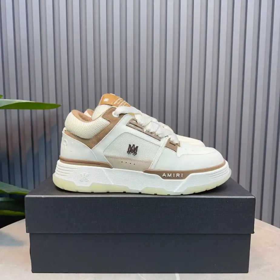 Amiri MA-1 Sneakers - White/Beige