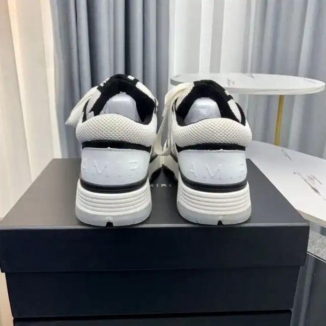 Amiri MA-1 Leather Sneakers - White