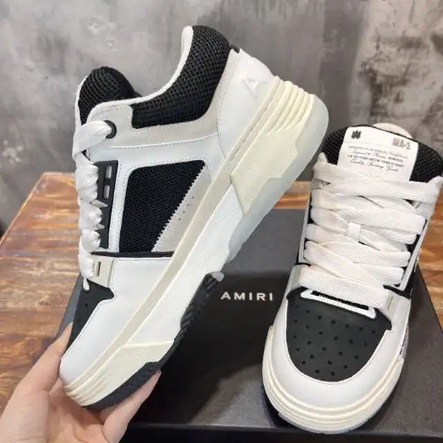 Amiri MA-1 Sneakers - White/Black