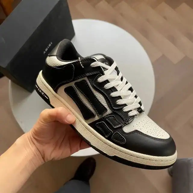 Amiri Skel Top Sneakers - White/Black