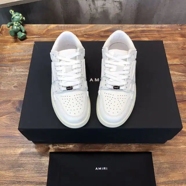 Amiri Skel Top Sneakers - White