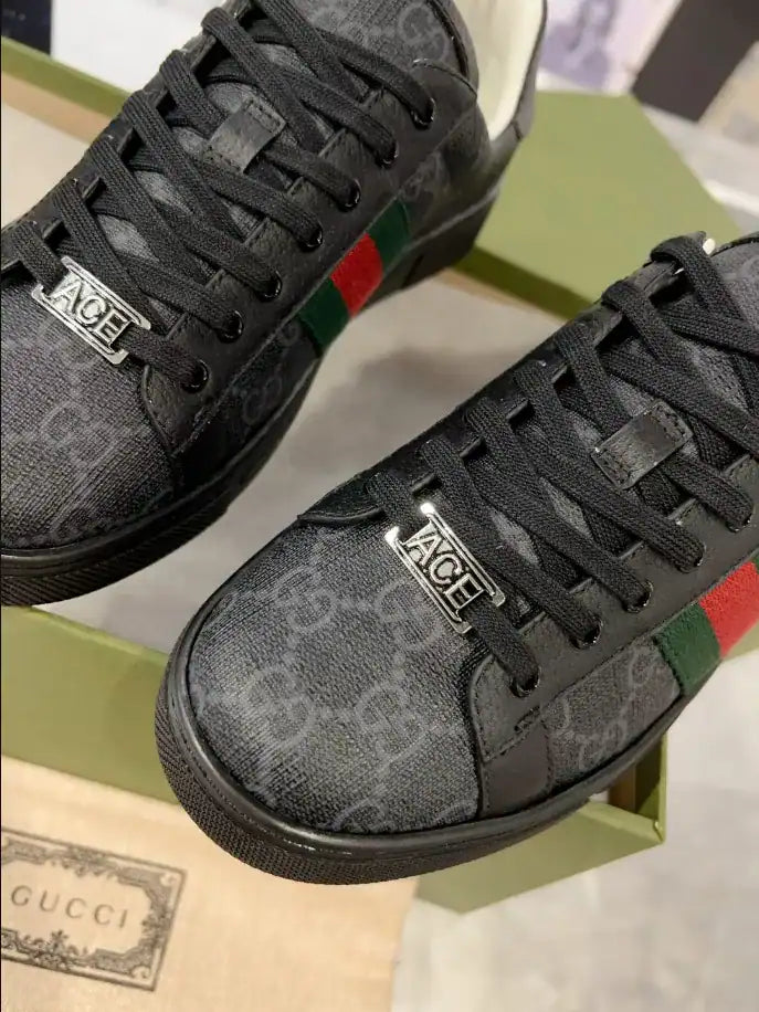 Gucci GG Ace Sneakers - Black