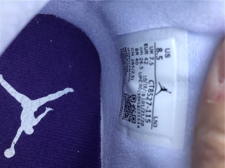 Jordan 4 Retro - Purple Metallic