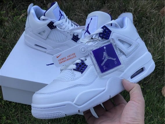 Jordan 4 Retro - Purple Metallic