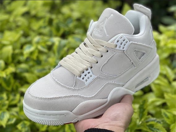 Jordan 4 WMNS Canvas - Beige