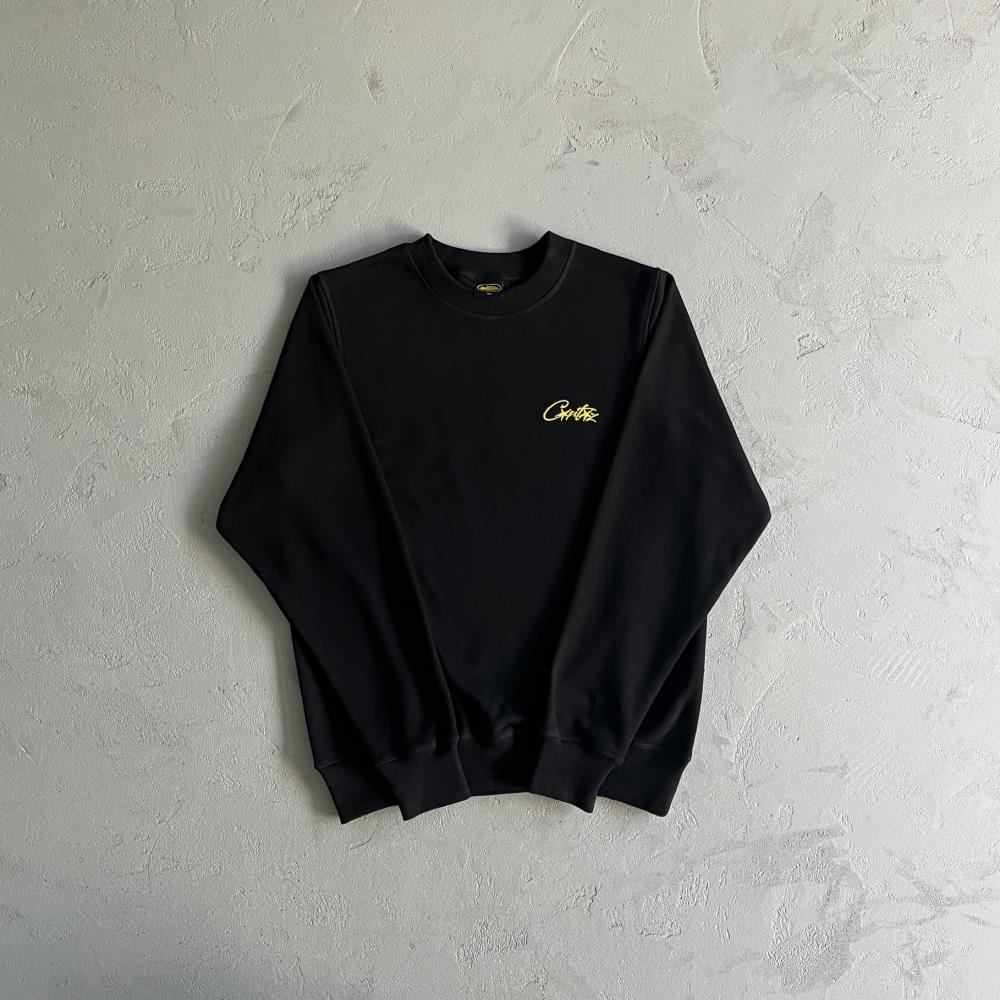 CORTEIZ Alcatraz Basic Crewneck Set - Black