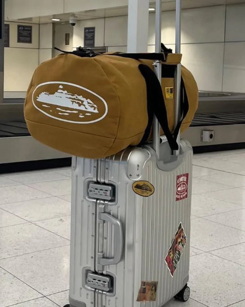 CORTEIZ Alcatraz Duffle Bag - Yellow