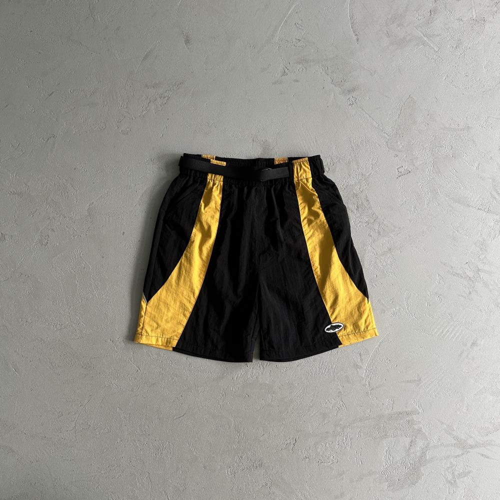 CORTEIZ Alcatraz Swimshorts - Black/Yellow
