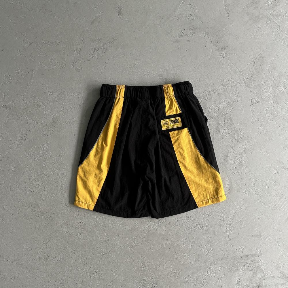 CORTEIZ Alcatraz Swimshorts - Black/Yellow