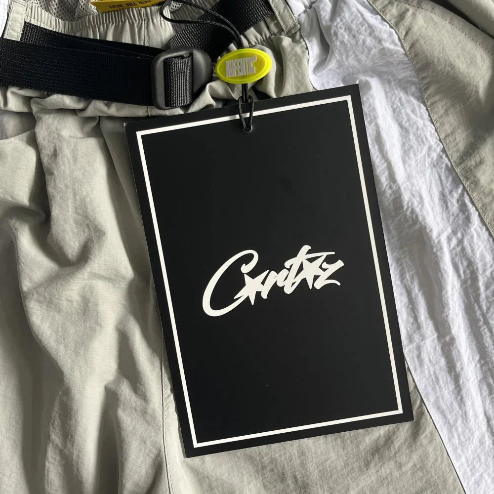 CORTEIZ Alcatraz Swimshorts - Grey/White