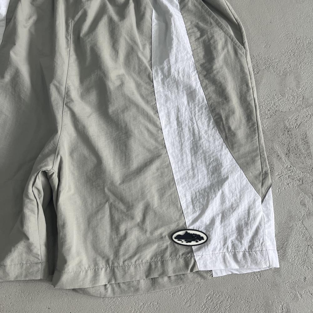CORTEIZ Alcatraz Swimshorts - Grey/White