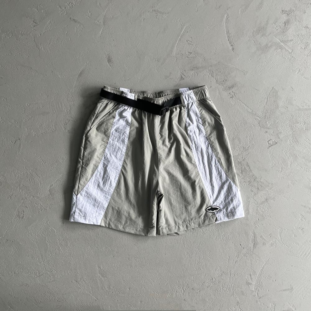 CORTEIZ Alcatraz Swimshorts - Grey/White