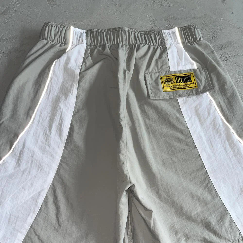 CORTEIZ Alcatraz Swimshorts - Grey/White