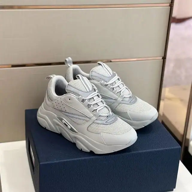 Dior B22 Sneakers - Cream