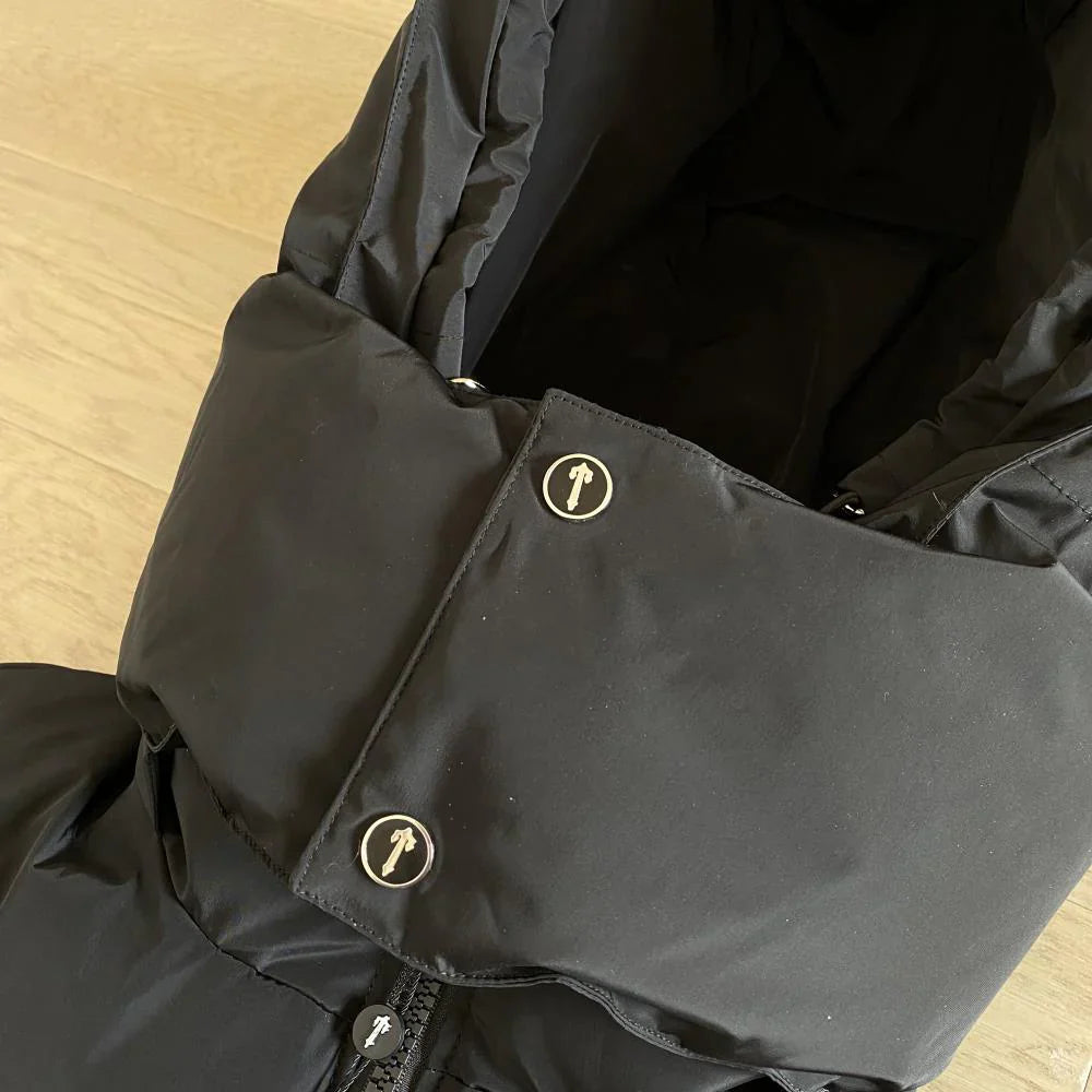 Trapstar Irongate Detachable Hooded Jacket - Black