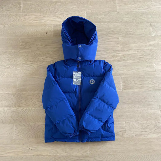 Trapstar Irongate Detachable Hooded Jacket - Blue