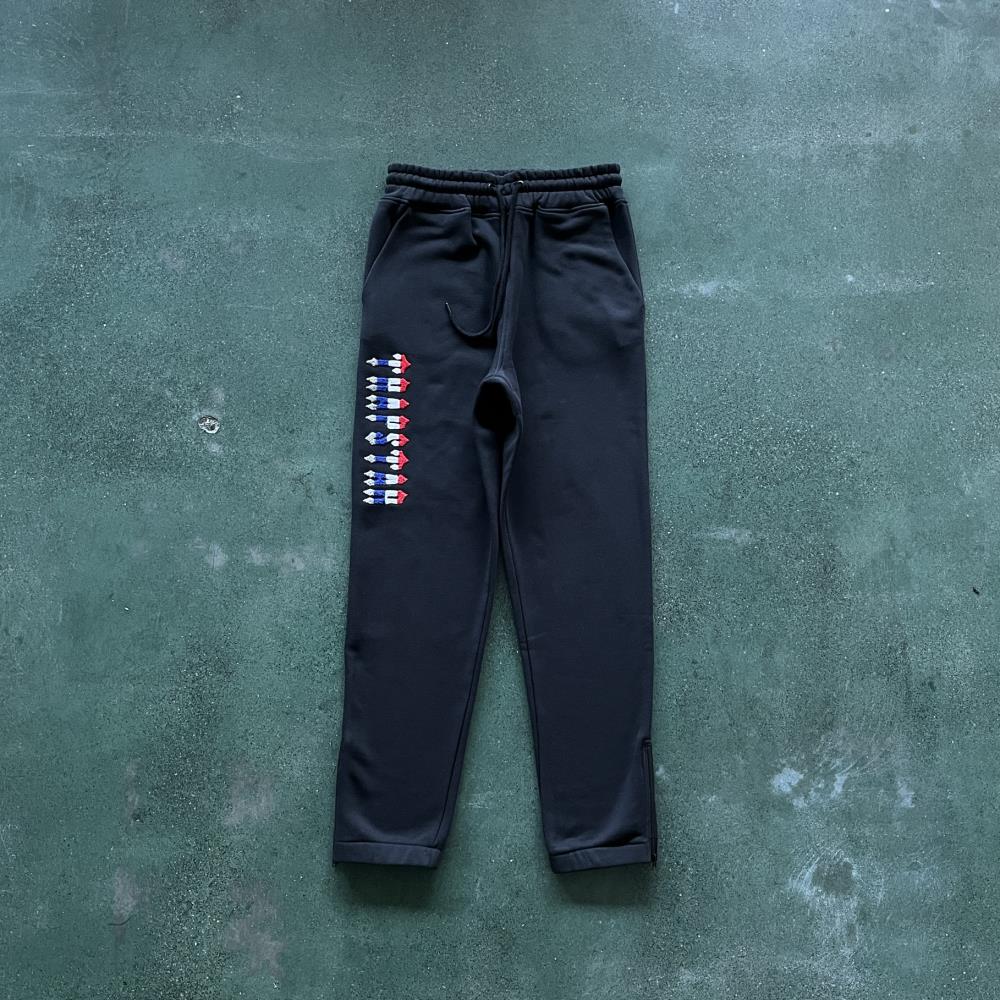 Trapstar Chenille Decoded 2.0 Revolution Tracksuit - Black/Grey