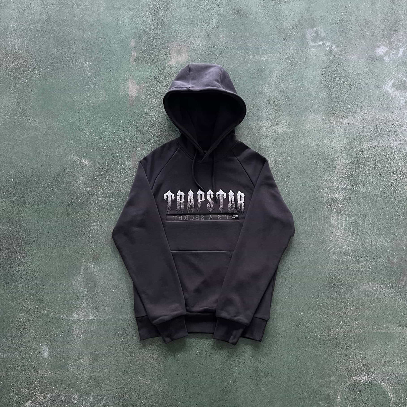 Trapstar Chenille Decoded 2.0 Tracksuit - Black/Grey