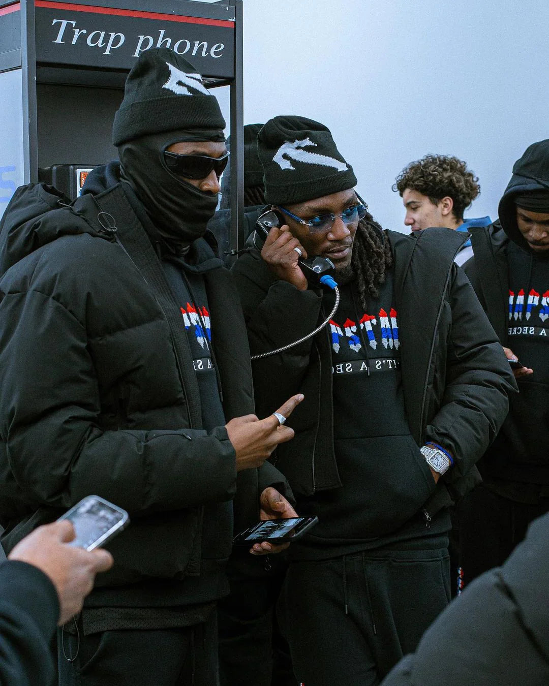 Trapstar Chenille Decoded 2.0 Revolution Tracksuit - Black/Grey