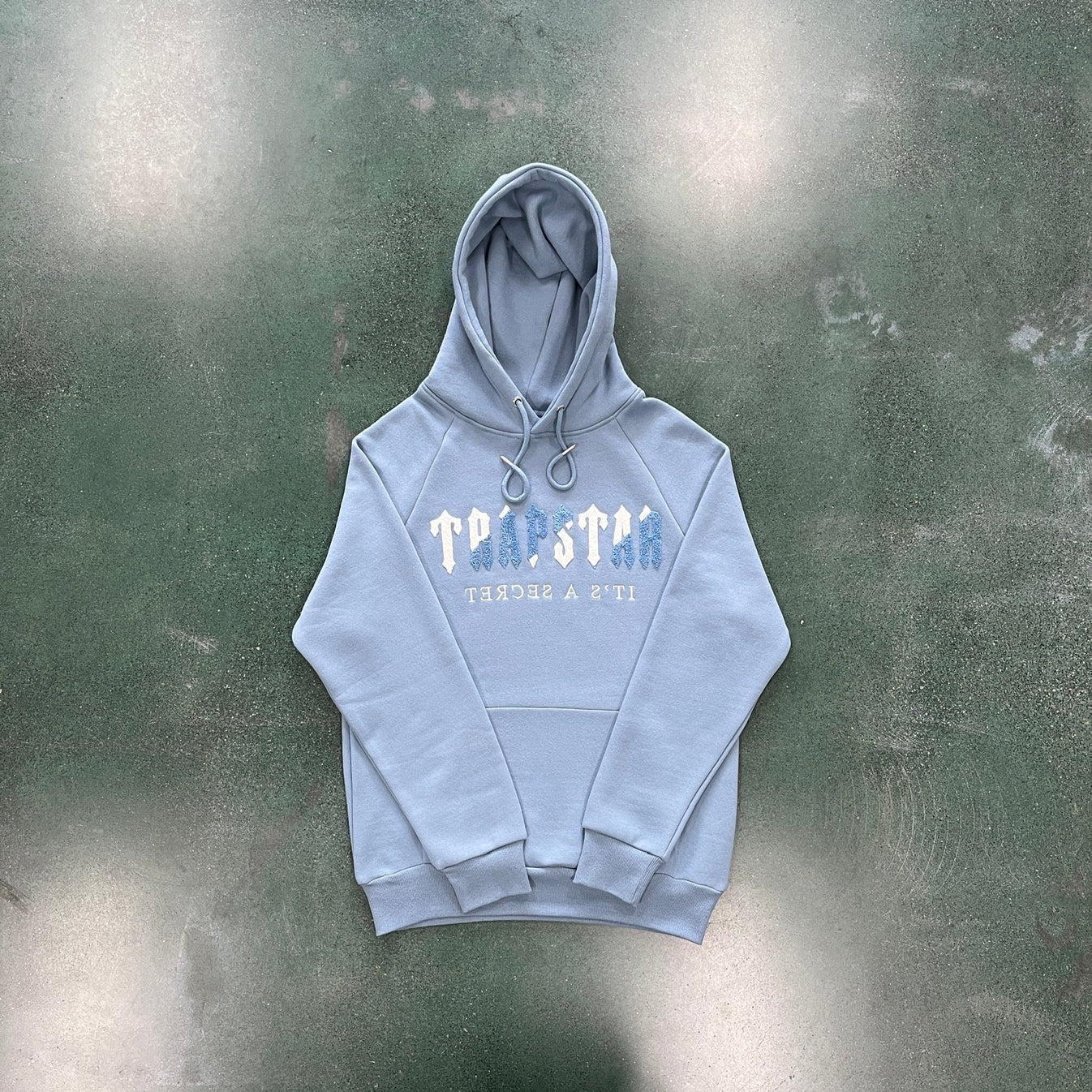 Trapstar Chenille Decoded Tracksuit - Citadel/White