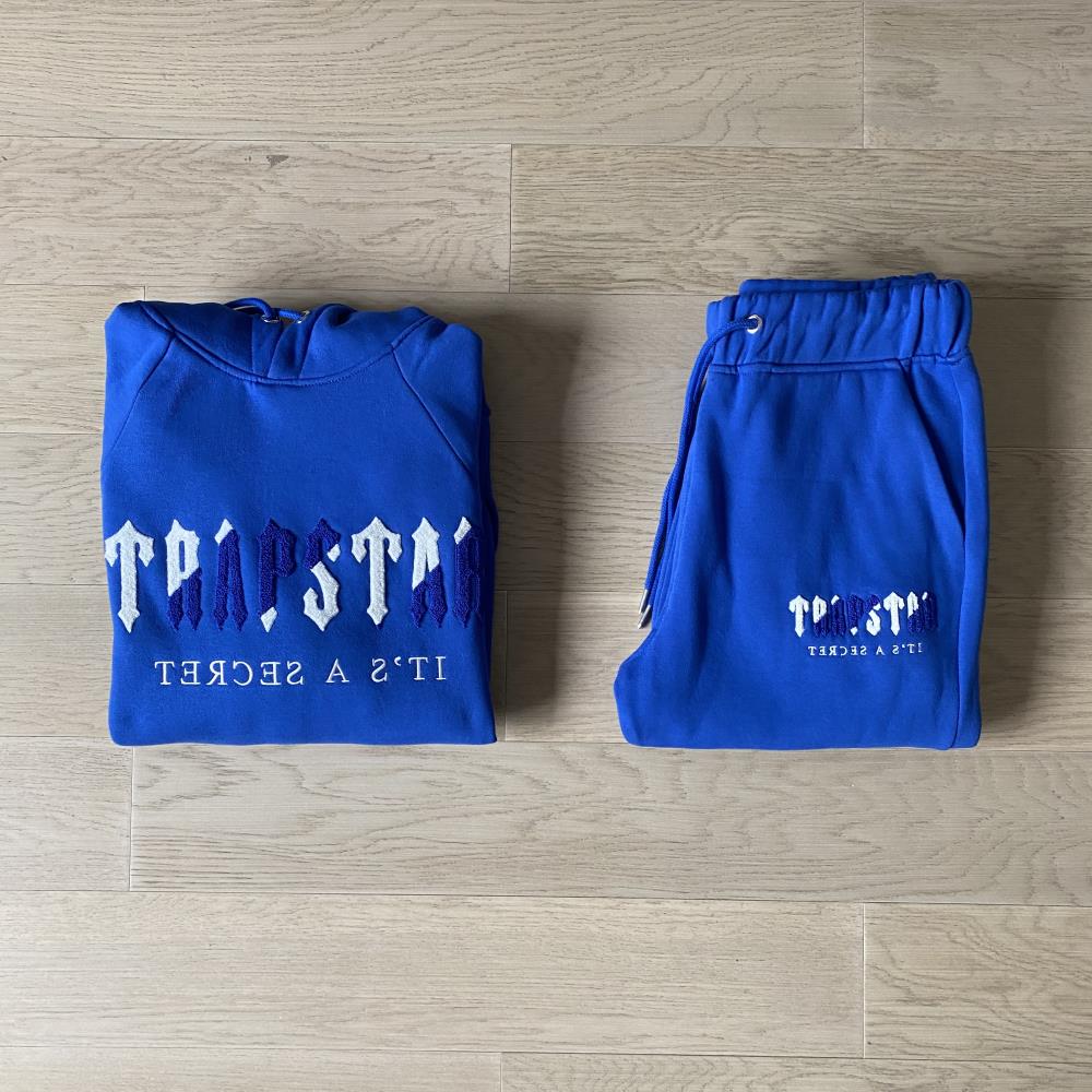 Trapstar Chenille Decoded Tracksuit - Blue
