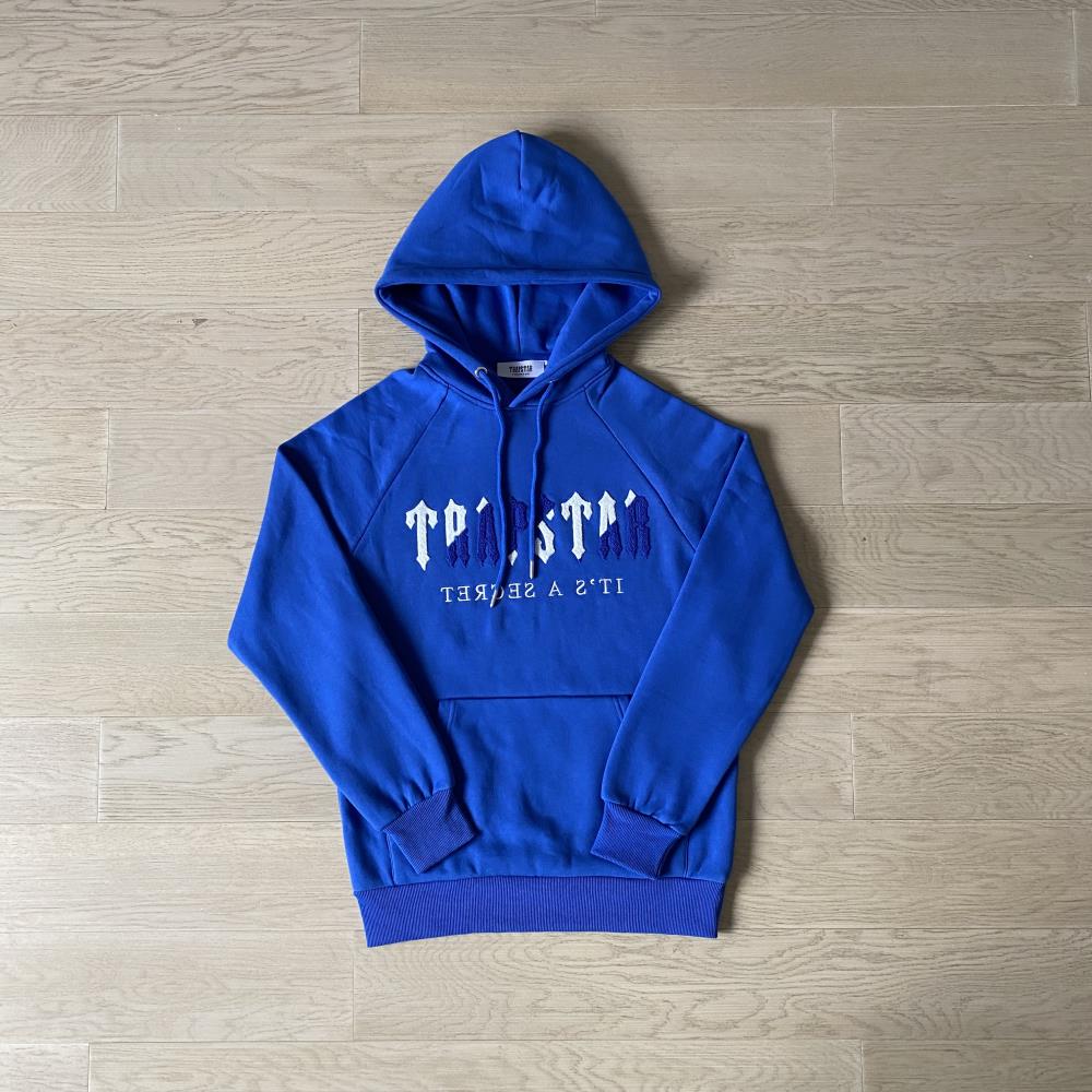 Trapstar Chenille Decoded Tracksuit - Blue