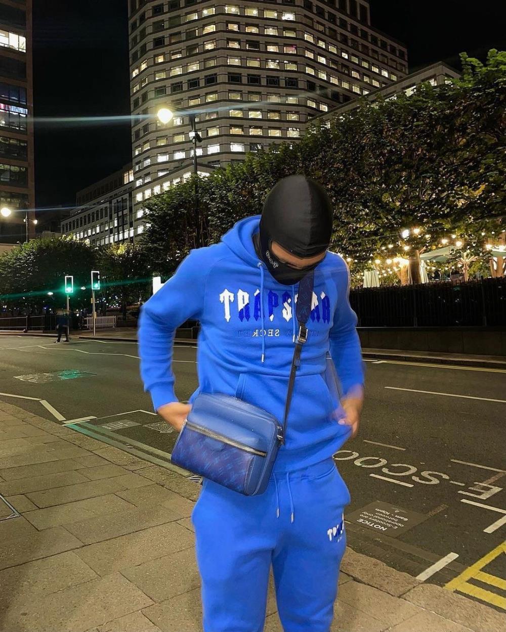 Trapstar Chenille Decoded Tracksuit - Blue