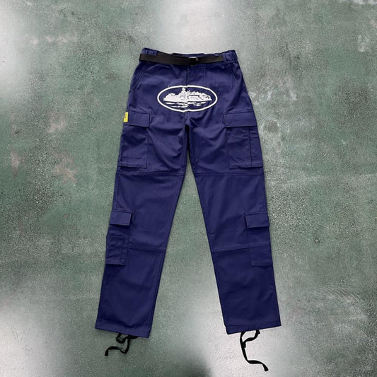CORTEIZ Island Cargo Pants - Navy