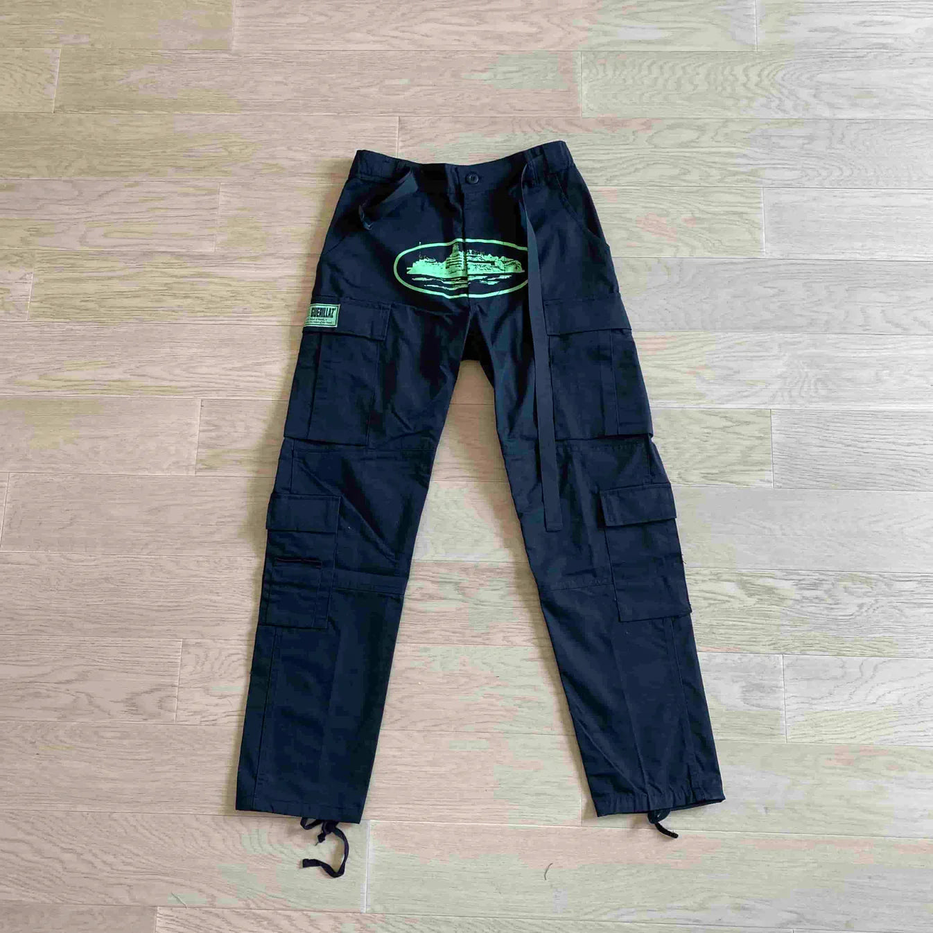 CORTEIZ Island Cargo Pants - Black/Green