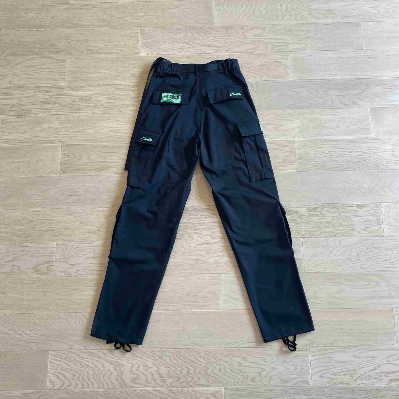CORTEIZ Island Cargo Pants - Black/Green