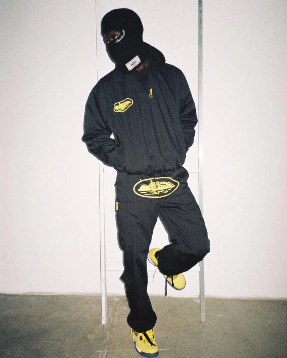 CORTEIZ Island Cargo Pants - Black/Green