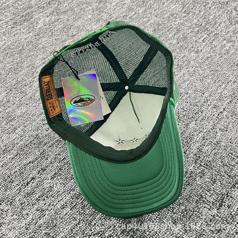 CORTEIZ Embroidery Trucker Cap - Green