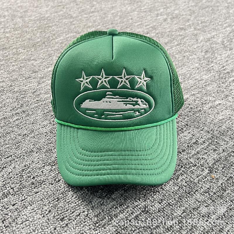 CORTEIZ Embroidery Trucker Cap - Green