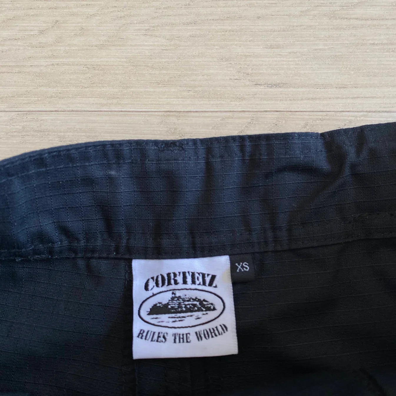 CORTEIZ Island Cargo Pants - Black/White