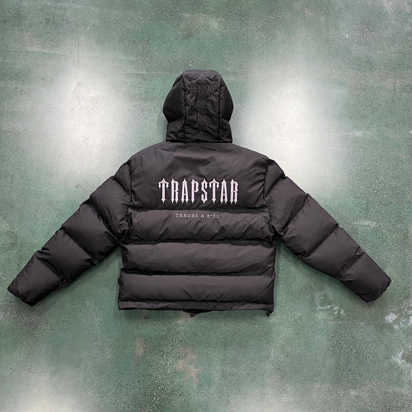 Trapstar Decoded Hooded Puffer 2.0 Jacket - Black