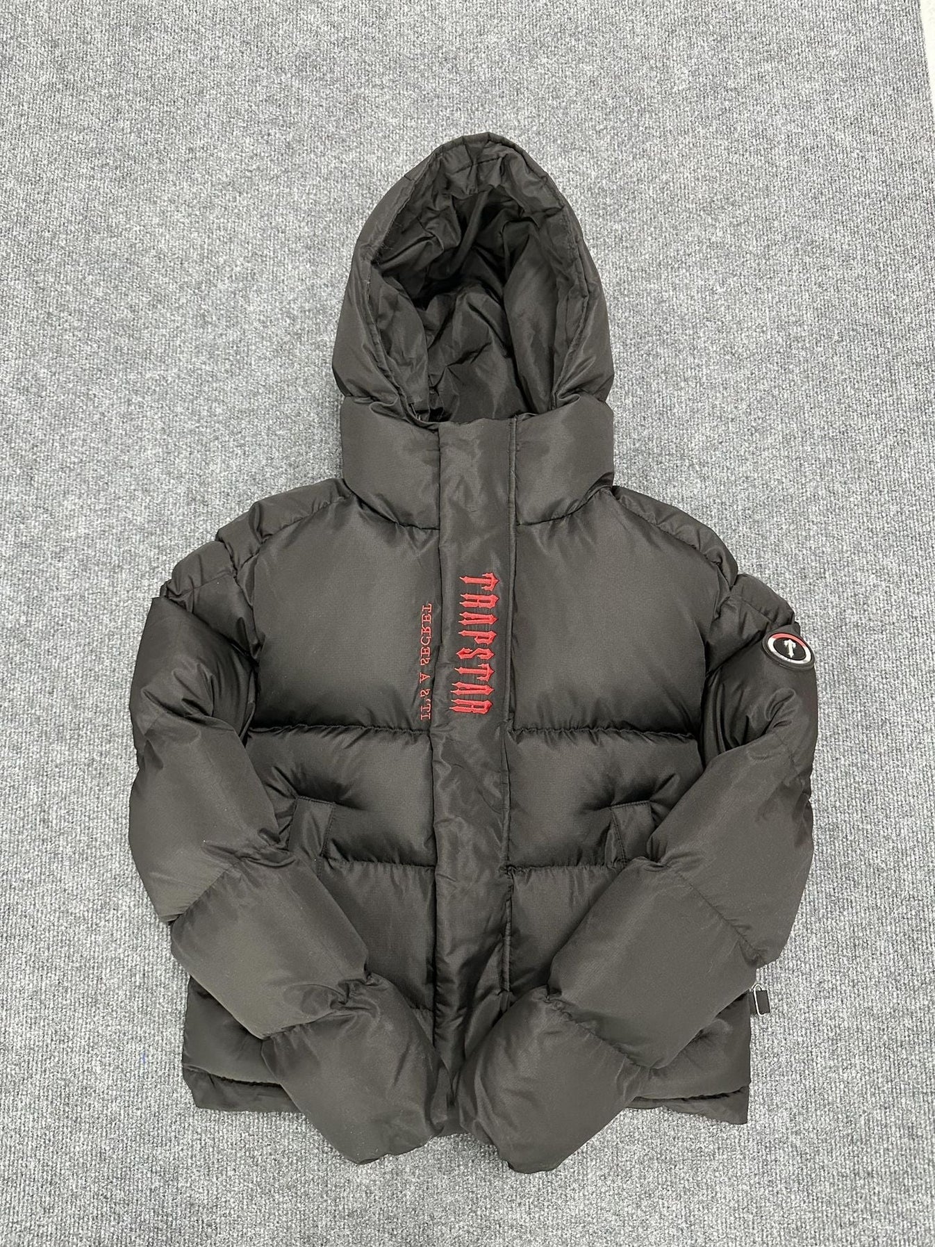 Trapstar Decoded Hooded Puffer 2.0 Jacket - Infrared Edition