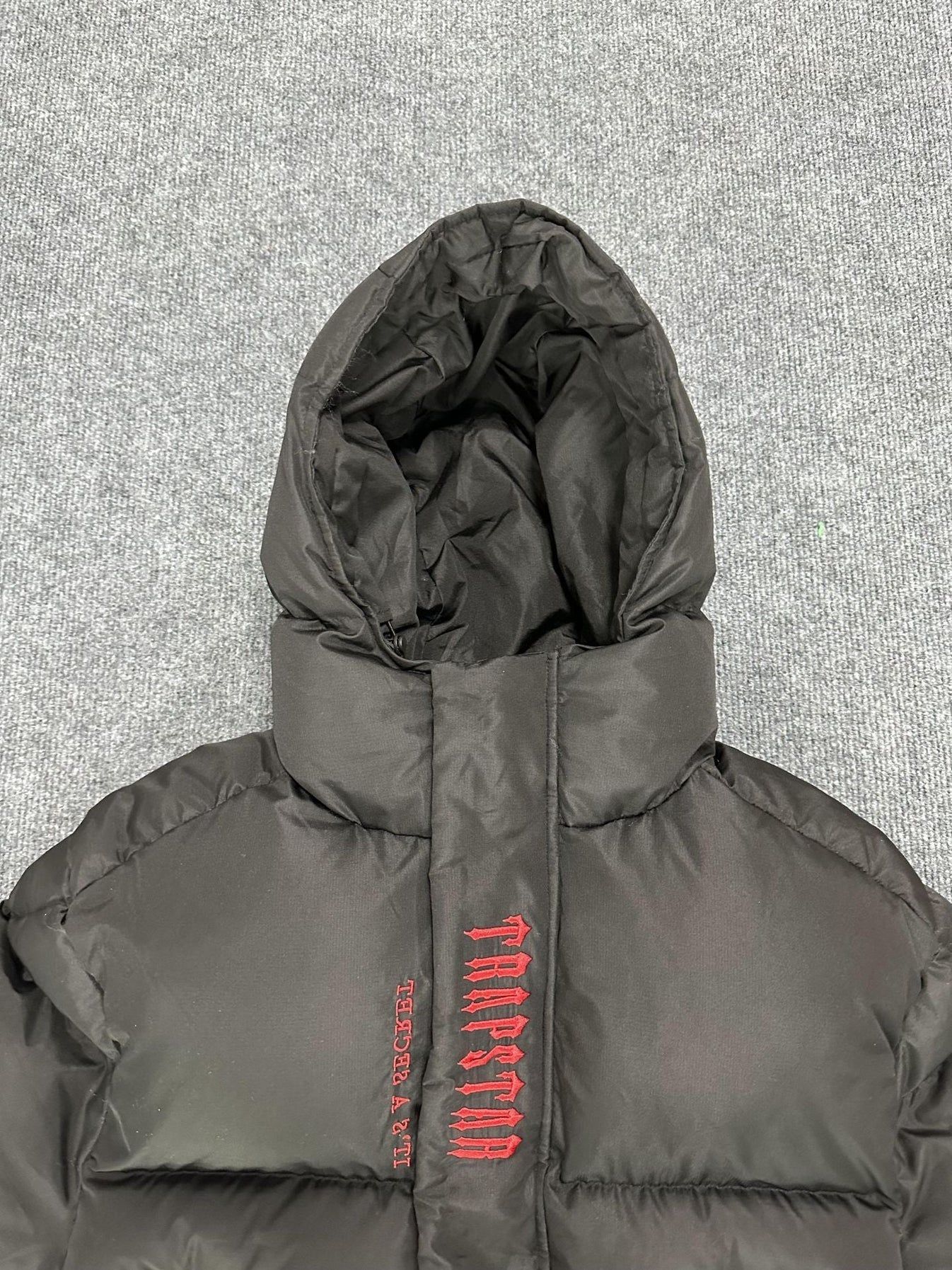 Trapstar Decoded Hooded Puffer 2.0 Jacket - Infrared Edition