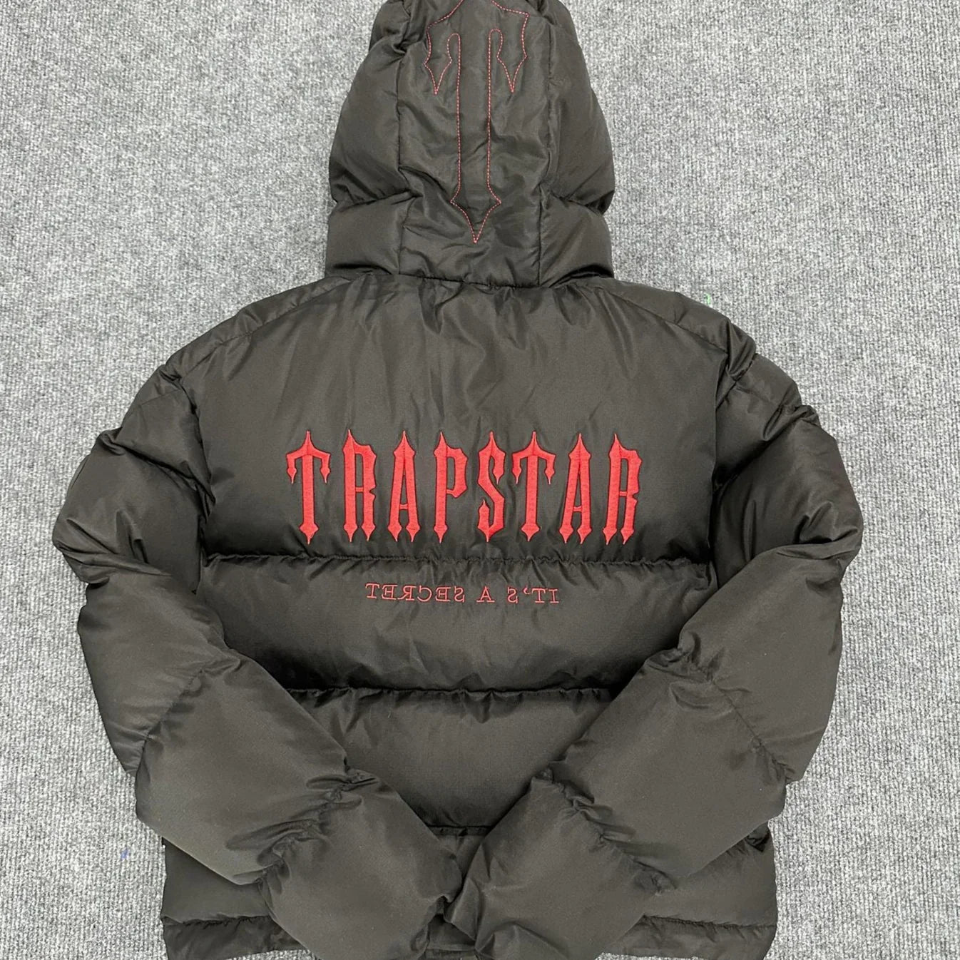 Trapstar Decoded Hooded Puffer 2.0 Jacket - Infrared Edition