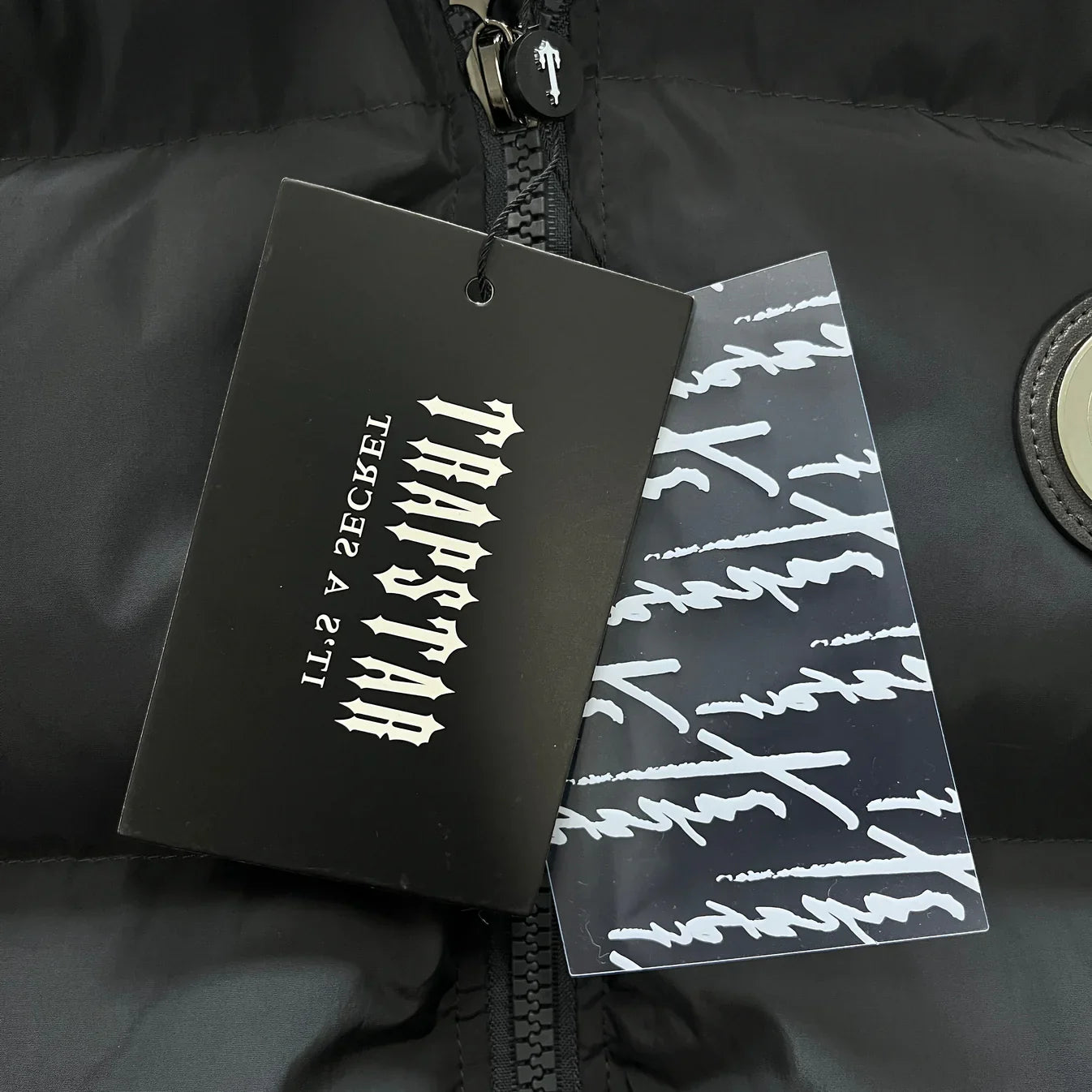 Trapstar Detachable Hooded Puffer Jacket - Stone
