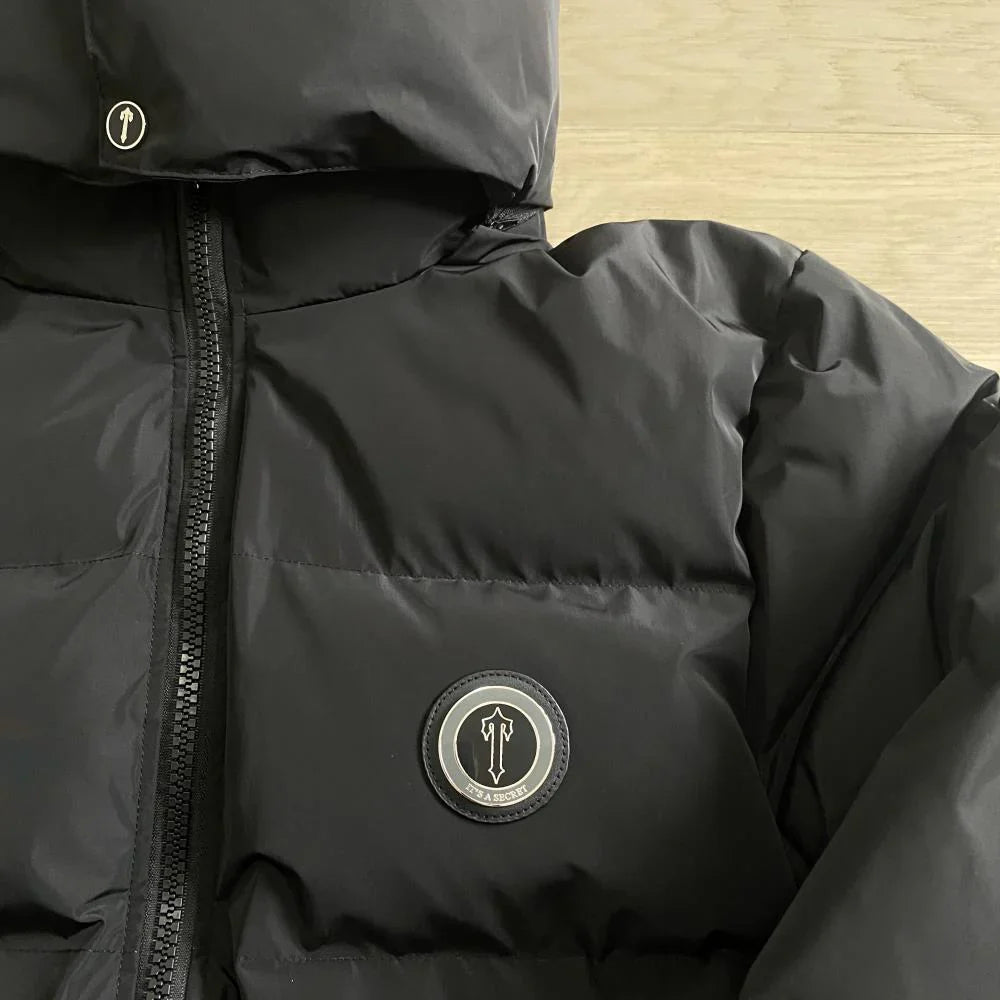 Trapstar Irongate Detachable Hood Jacket - Dark Metal Buckle