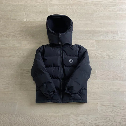 Trapstar Irongate Detachable Hood Jacket - Dark Metal Buckle