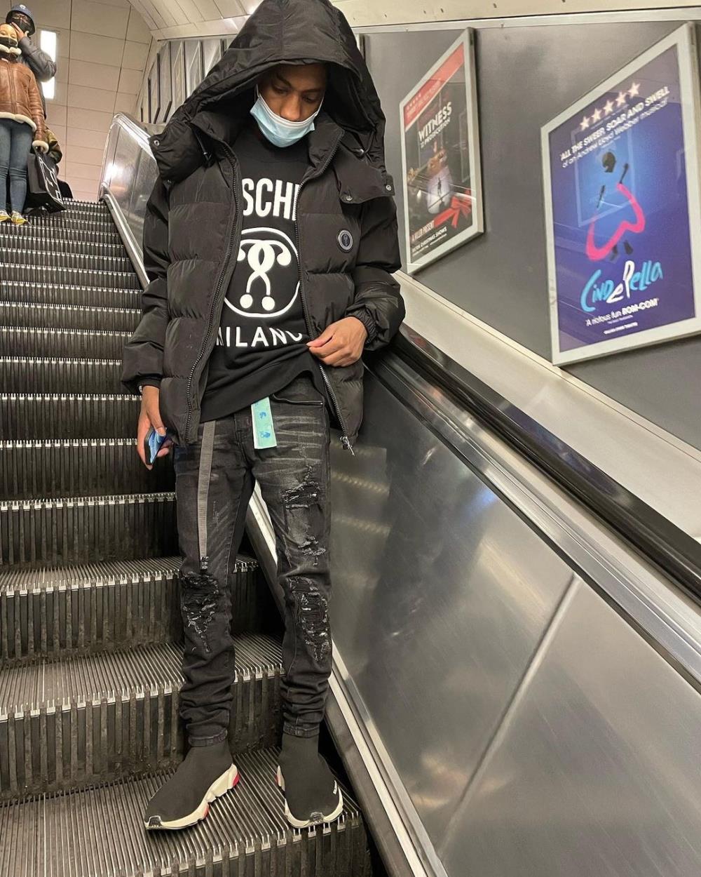 Trapstar Irongate Detachable Hood Jacket - Dark Metal Buckle