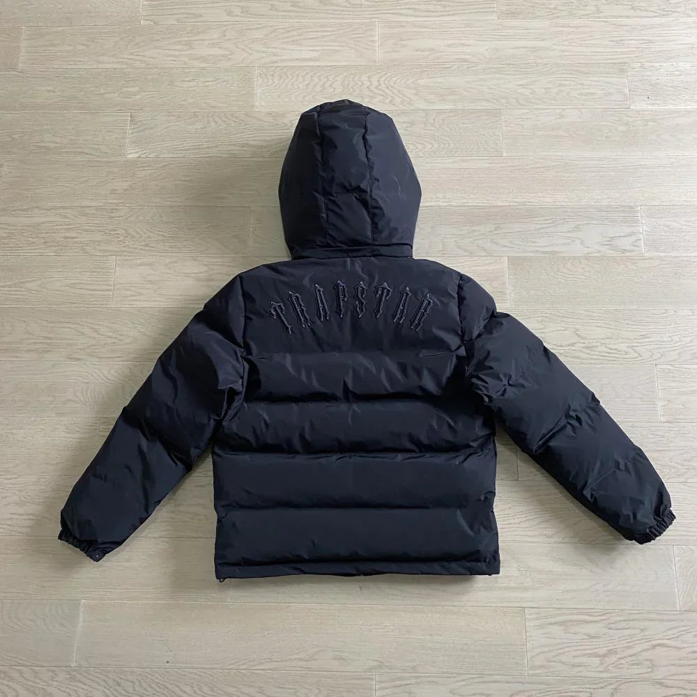 Trapstar Irongate Detachable Hood Jacket - Dark Metal Buckle
